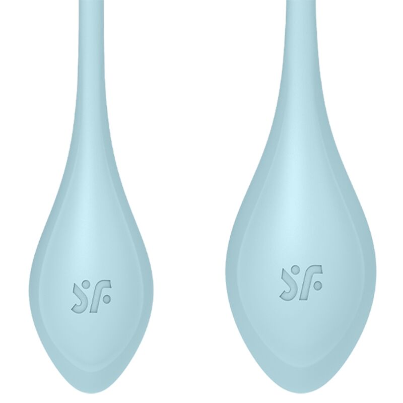 SATISFYER Yoni Power 2 Kit Entrenamiento Suelo Pélvico Azul | Nox Placer