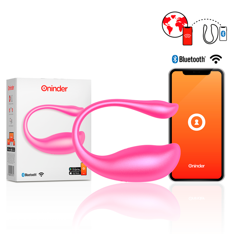 ONINDER Nairobi Huevo Vibrador Rosa con App | Nox Placer