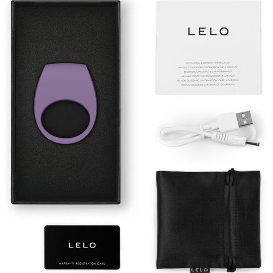 LELO TOR 3 Anillo Vibrador Violeta | Nox Placer