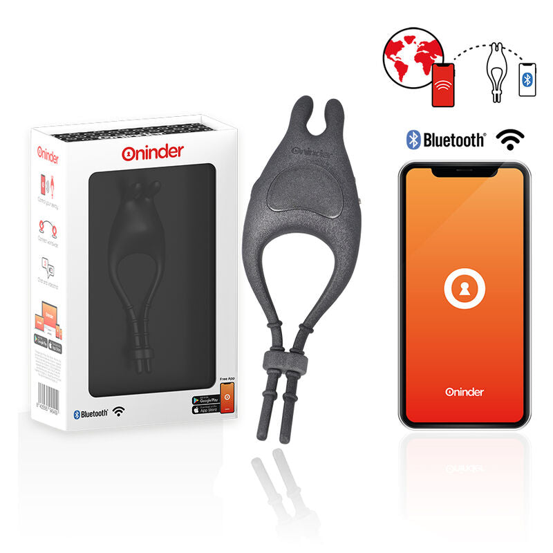 ONINDER Pampa Anillo Vibrador Ajustable Multiposición App | Nox Placer