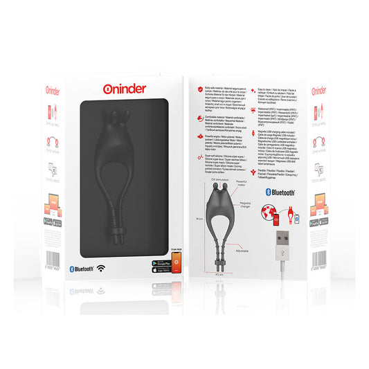 ONINDER Pampa Anillo Vibrador Ajustable Multiposición App | Nox Placer