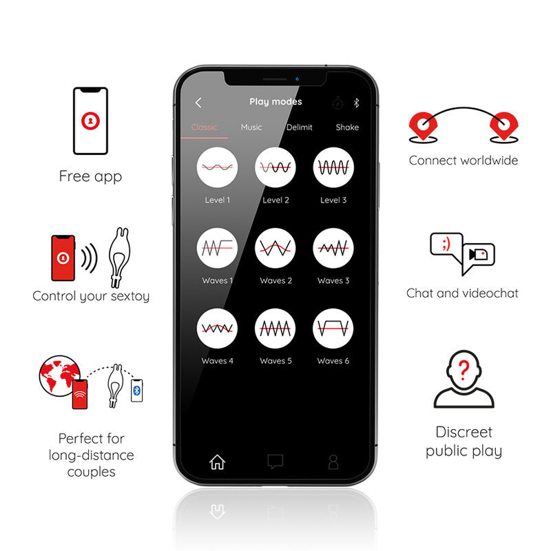 ONINDER Pampa Anillo Vibrador Ajustable Multiposición App | Nox Placer