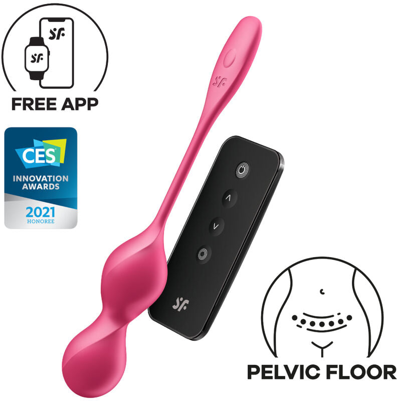 SATISFYER Love Birds 2 Bolas Kegel Vibradoras con App | Nox Placer
