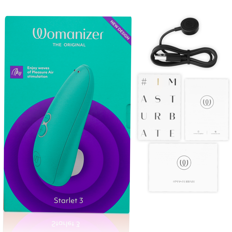 WOMANIZER Starlet 3 Estimulador de Clítoris Turquesa | Nox Placer