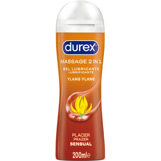 DUREX Gel Lubricante Masaje Sensual Ylang Ylang 200ml | Nox Placer