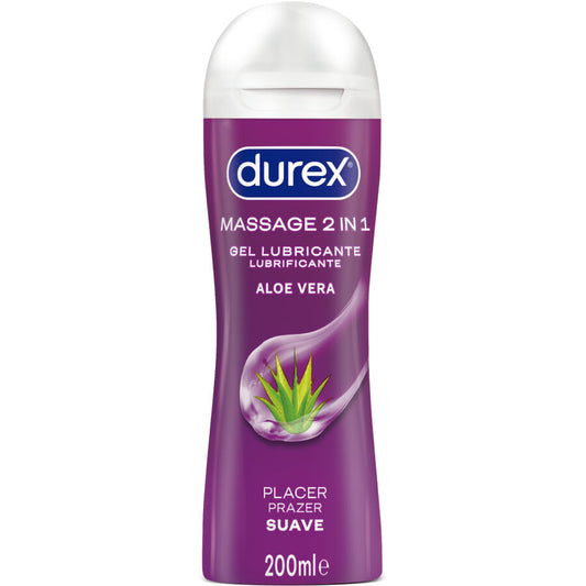 DUREX Gel Lubricante Masaje Suave Aloe Vera 200ml | Nox Placer