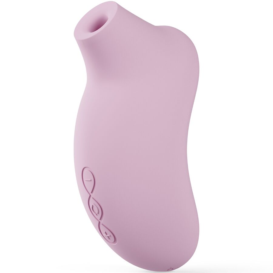 LELO SONA 3 Cruise Rosa - vista frontal con abertura sónica y botones